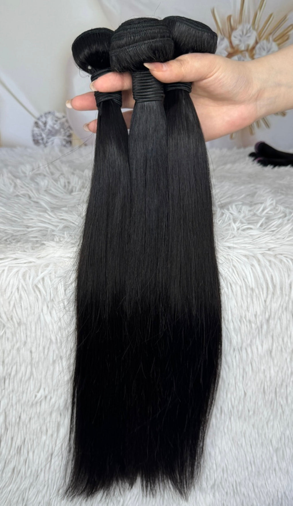 Virgin Straight/Body Wave Bundles