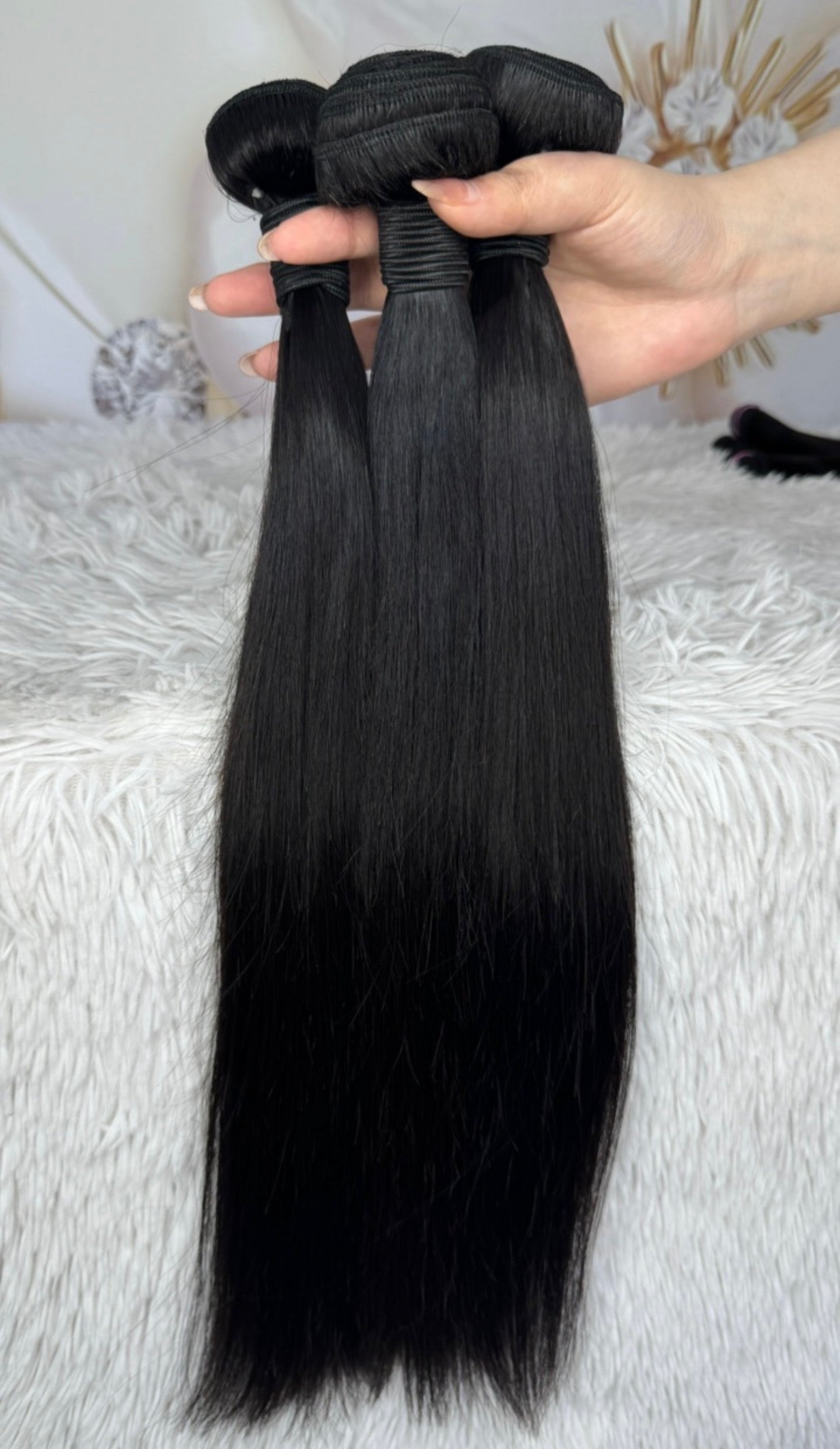 Virgin Straight/Body Wave Bundles