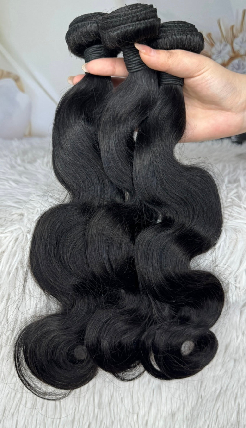 Virgin Straight/Body Wave Bundles